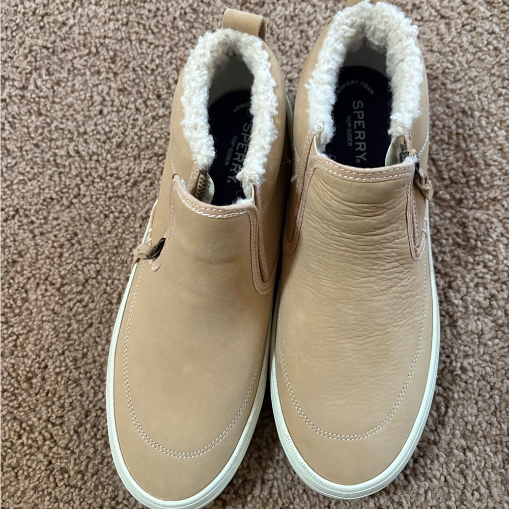 Sperry womens ankle sneaker 10